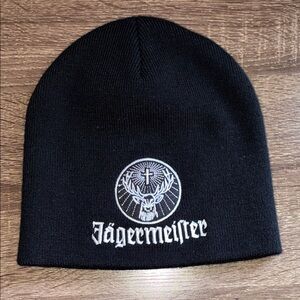 Vintage Jägermeister Black Beanie